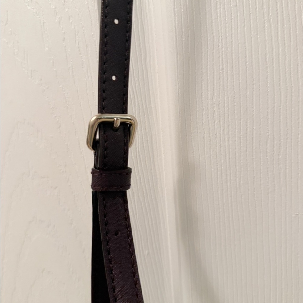 EXCELLENT CONDITION KATE SPADE Rima Laurel Way Crossbody Plum Color - Picture 7 of 11